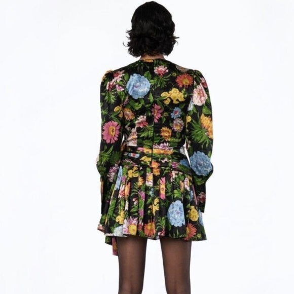 Ronny Kobo Lottie Floral Mini Dress - Picture 2 of 13
